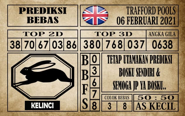 Prediksi Trafford Pools Hari Ini 06 Februari 2021