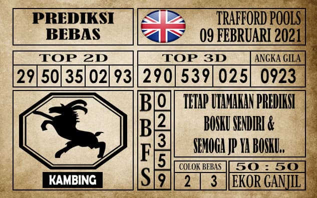 Prediksi Trafford Pools Hari Ini 09 Februari 2021