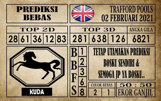 Prediksi Trafford Pools Hari Ini 02 Februari 2021