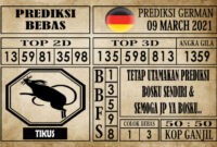 Prediksi Germany Hari Ini 10 Maret 2021