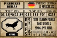 Prediksi Germany Hari Ini 12 Maret 2021