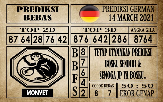Prediksi Germany Hari Ini 14 Maret 2021