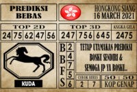 Prediksi Hongkong Siang Hari Ini 16 Maret 2021 Prediksi Hongkong Siang Hari Ini 16 Maret 2021