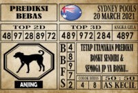Prediksi Sydney Pools Hari Ini 20 Maret 2021 Prediksi Sydney Pools Hari Ini 20 Maret 2021