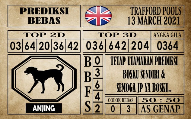 Prediksi Trafford Pools Hari Ini 13 Maret 2021