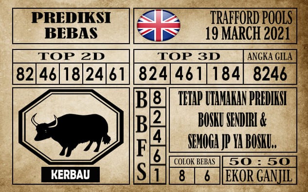 Prediksi Trafford Pools Hari Ini 19 Maret 2021