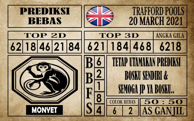 Prediksi Trafford Pools Hari Ini 20 Maret 2021