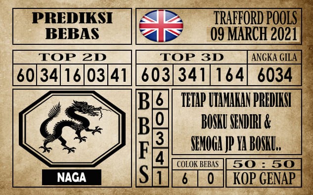Prediksi Trafford Pools Hari Ini 09 Maret 2021