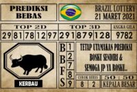 Prediksi Brazil Lottery Hari Ini 21 Maret 2021