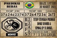 Prediksi Brazil Lottery Hari Ini 30 Maret 2021 Prediksi Brazil Lottery Hari Ini 30 Maret 2021