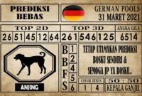 Prediksi Germany Hari Ini 31 Maret 2021