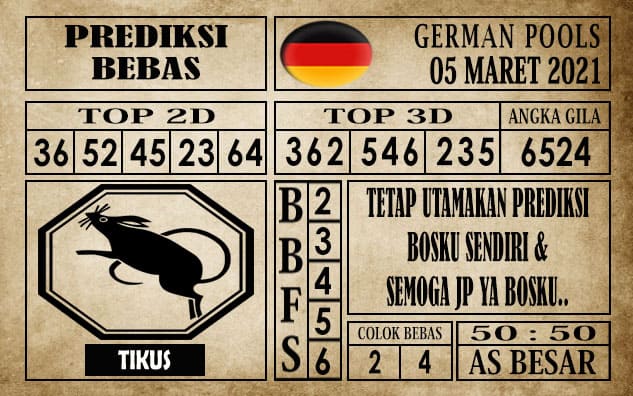 Prediksi Germany Hari Ini 05 Maret 2021