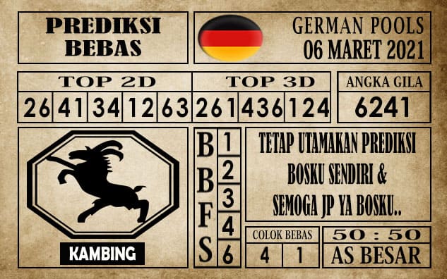 Prediksi Germany Hari Ini 06 Maret 2021