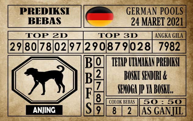 Prediksi Germany Hari Ini 24 Maret 2021
