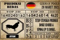 Prediksi Germany Hari Ini 28 Maret 2021 Prediksi Germany Hari Ini 28 Maret 2021