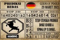 Prediksi Germany Hari Ini 29 Maret 2021 Prediksi Germany Hari Ini 29 Maret 2021