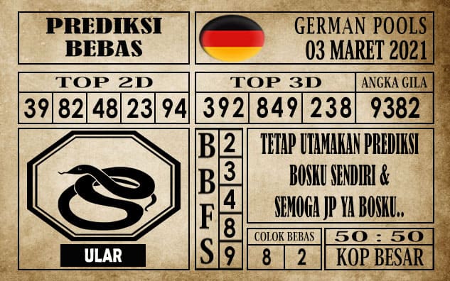 Prediksi Germany Hari Ini 03 Maret 2021