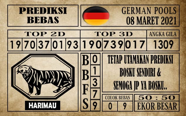 Prediksi Germany Hari Ini 08 Maret 2021