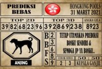 Prediksi Hongkong Pools Hari Ini 31 Maret 2021