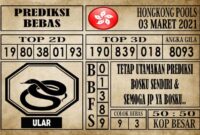 Prediksi Hongkong Pools Hari Ini 03 Maret 2021