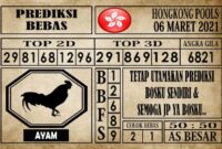 Prediksi Hongkong Pools Hari Ini 06 Maret 2021