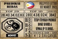 Prediksi Filipina PCSO Hari Ini 03 Maret 2021