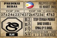 Prediksi Filipina PCSO Hari Ini 05 Maret 2021