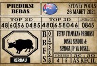 Prediksi Sydney Pools Hari ini 26 Maret 2021 Prediksi Sydney Pools Hari ini 26 Maret 2021