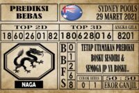 Prediksi Sydney Pools Hari ini 29 Maret 2021 Prediksi Sydney Pools Hari ini 29 Maret 2021