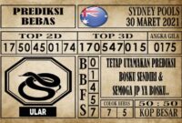 Prediksi Sydney Pools Hari ini 30 Maret 2021 Prediksi Sydney Pools Hari ini 30 Maret 2021