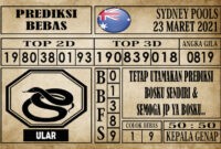 Prediksi Sydney Pools Hari ini 23 Maret 2021 Prediksi Sydney Pools Hari ini 23 Maret 2021