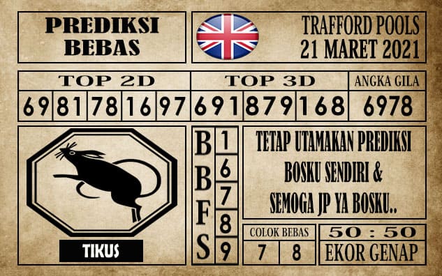 Prediksi Trafford Pools Hari Ini 21 Maret 2021