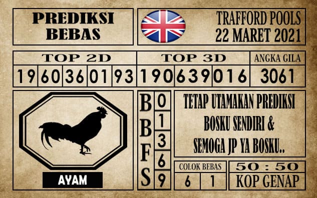 Prediksi Trafford Pools Hari Ini 22 Maret 2021