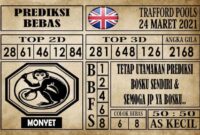Prediksi Trafford Pools Hari Ini 24 Maret 2021