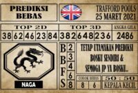 Prediksi Trafford Pools Hari Ini 25 Maret 2021
