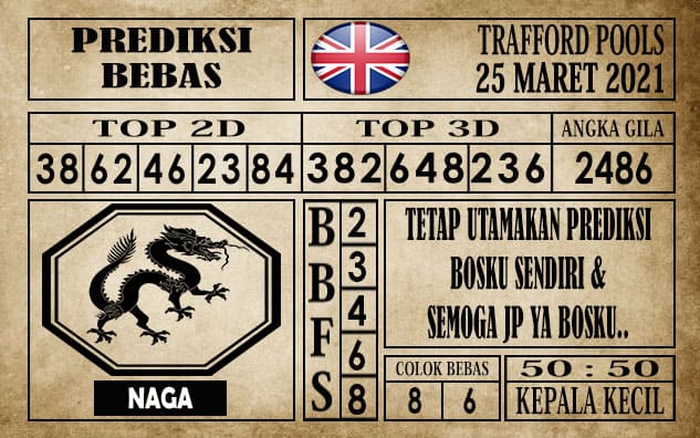 Prediksi Trafford Pools Hari Ini 25 Maret 2021