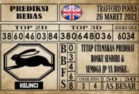 Prediksi Trafford Pools Hari Ini 26 Maret 2021