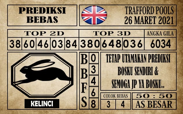 Prediksi Trafford Pools Hari Ini 26 Maret 2021