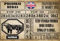 Prediksi Trafford Pools Hari Ini 31 Maret 2021