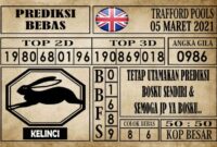 Prediksi Trafford Pools Hari Ini 05 Maret 2021