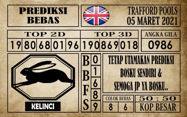 Prediksi Trafford Pools Hari Ini 05 Maret 2021