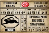 Prediksi Turkish Lottery Hari ini 30 Maret 2021