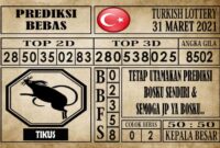 Prediksi Turkish Lottery Hari ini 31 Maret 2021