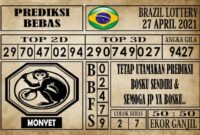1 Prediksi Brazil Lottery Hari Ini 27 April 2021