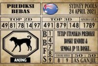 Prediksi Sydney Pools Hari ini 24 April 2021
