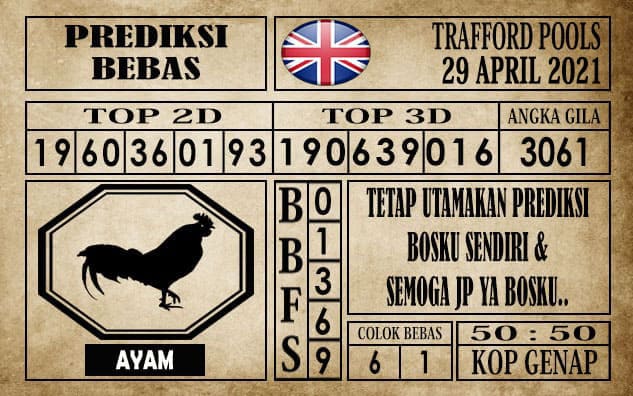 Prediksi Trafford Pools Hari Ini 29 April 2021