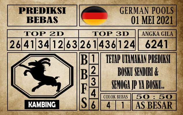 Prediksi Germany Hari Ini 01 Mei 2021