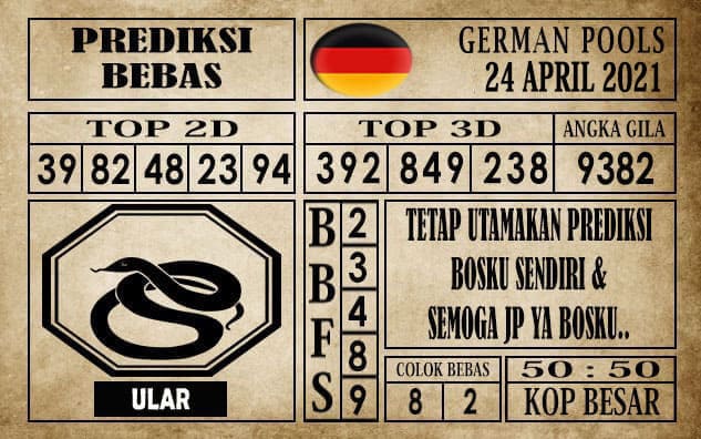 Prediksi Germany Hari Ini 25 April 2021