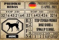 Prediksi Germany Hari Ini 15 April 2021