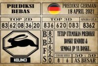 Prediksi Germany Hari Ini 18 April 2021